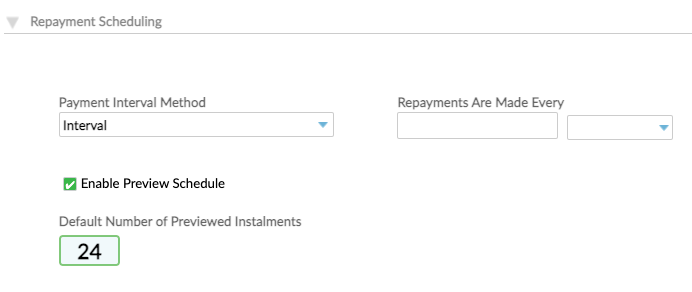 The option to preview future installments